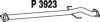 FENNO P3923 Exhaust Pipe